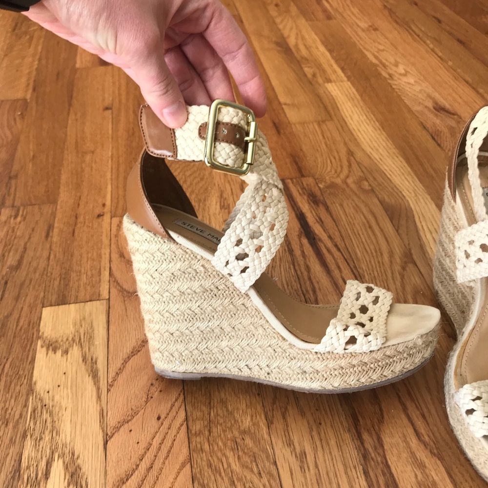 Steve Madden wedges, woman’s size 8.5